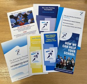 Seven leaflets and pamphlets relating to Jack Petchey Foundation