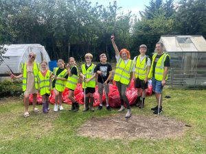 Group photo of Wellgate Community Farm